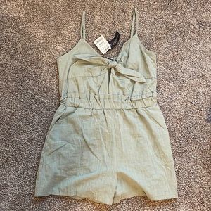 Size Large - Green Romper